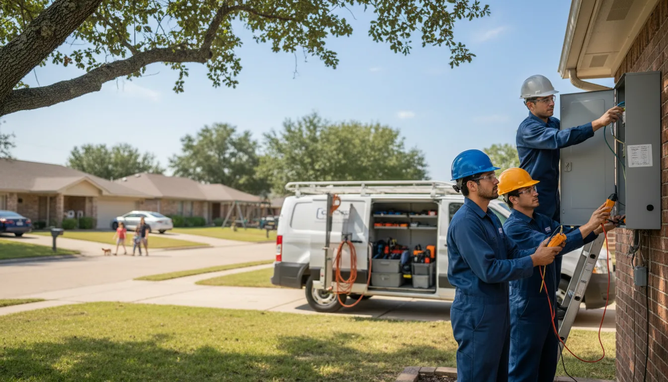 Certified electrician providing emergency electrical services in Pinebluff, NC